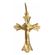 pingente crucifixo de ouro 18k