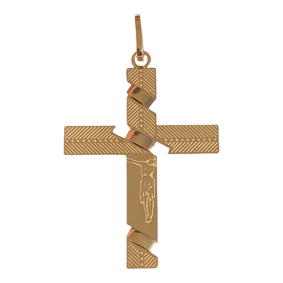 Crucifixo-ouro-18k-medio